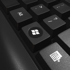 Black Computer 3D Model Thumbnail
