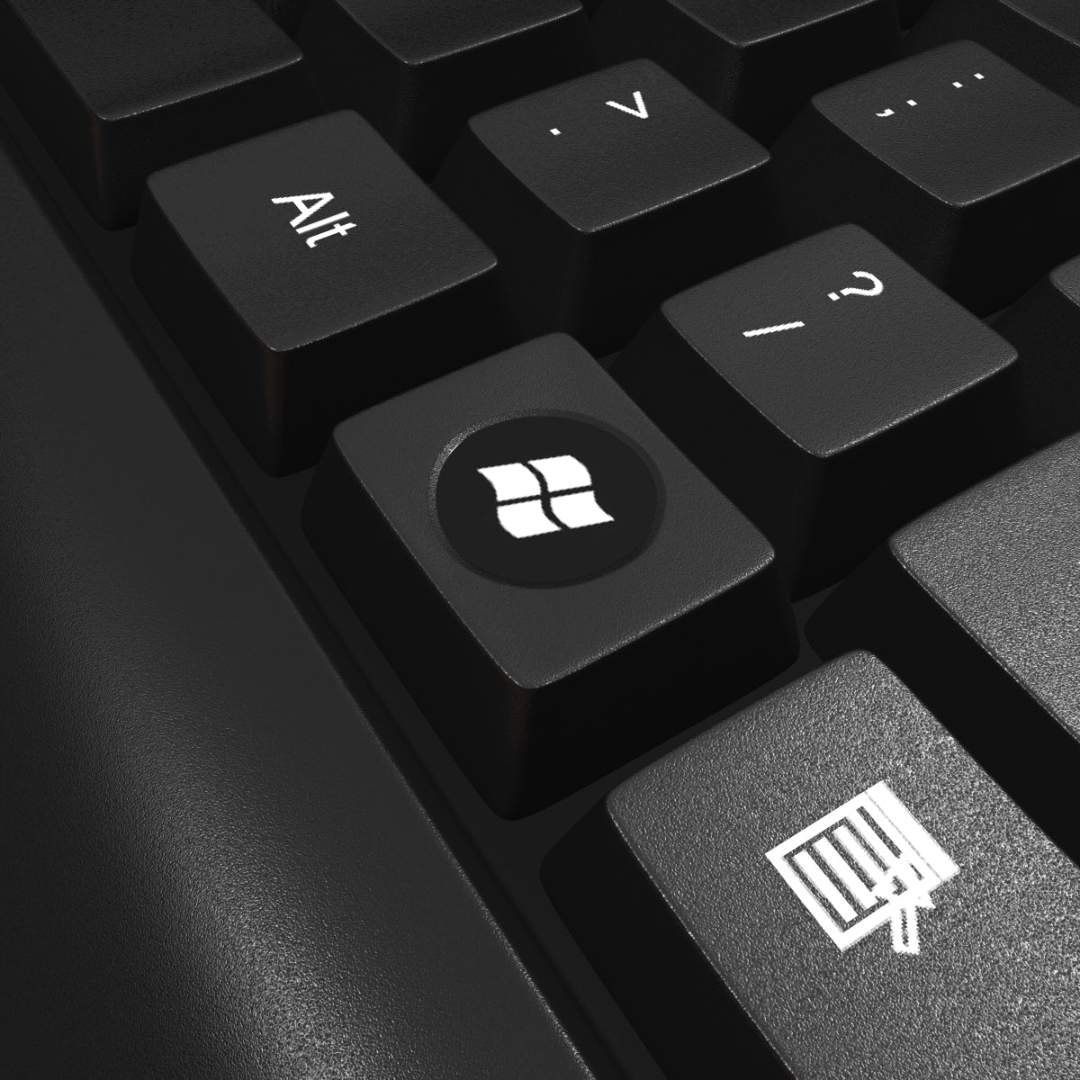 Black Computer 3D Model