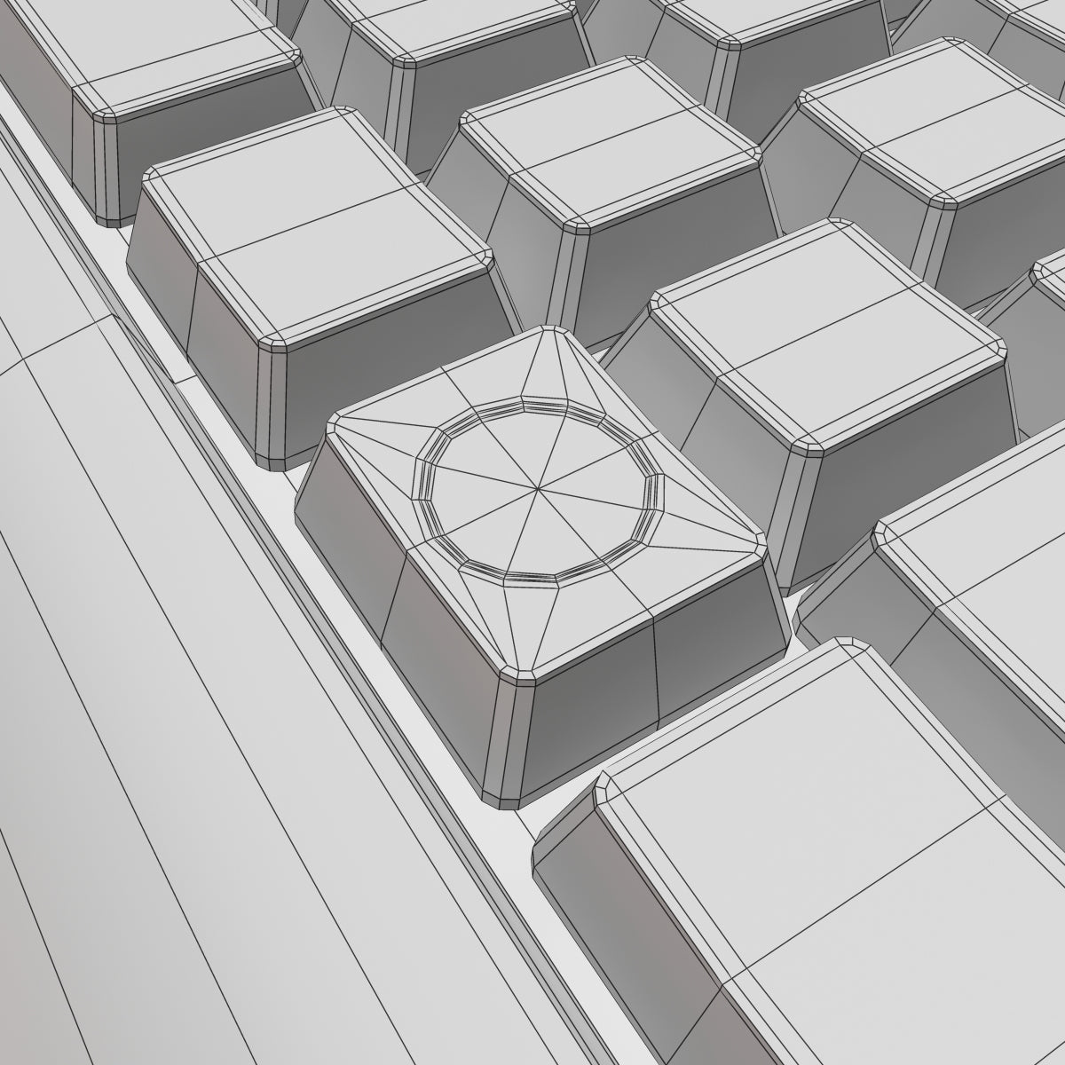 Black Computer 3D Model