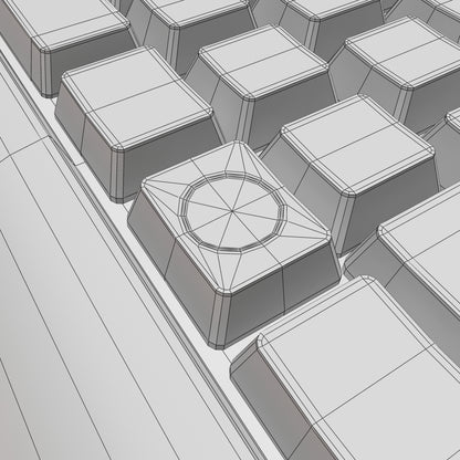 Black Computer 3D Model