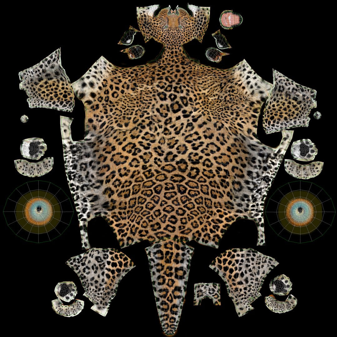 Big Cats 3D Model