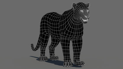 Leopard 3D Model