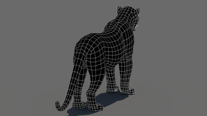 Leopard 3D Model