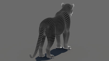 Leopard 3D Model