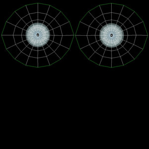 Lion 3D Model Eyes UVs Thumbnail