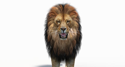Big Cats Game-Ready 3D Model Bundle: Rigged and Animated