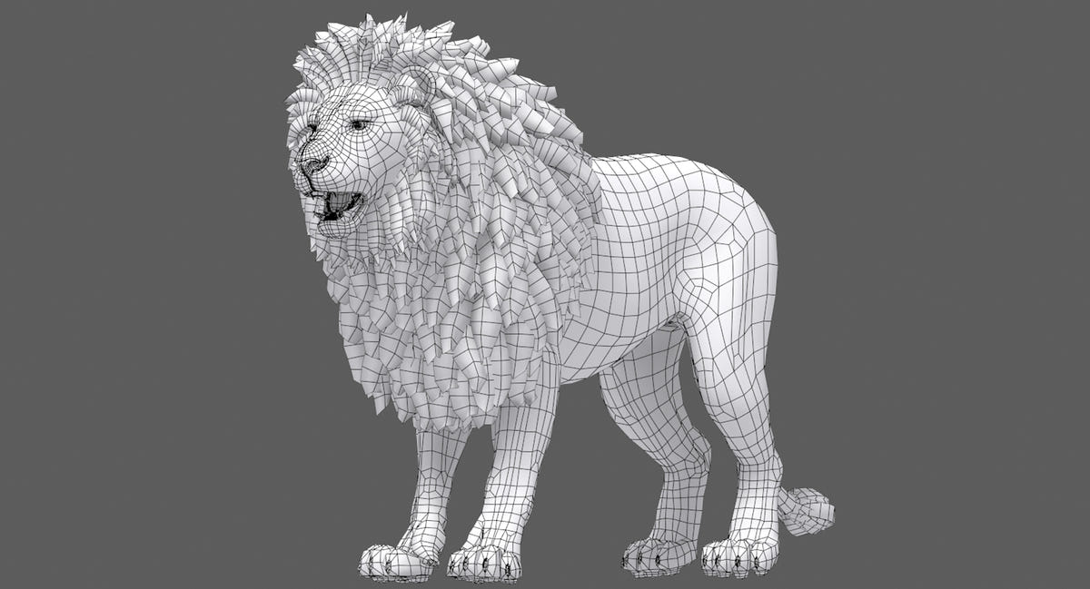 Big Cats 05 3D Model