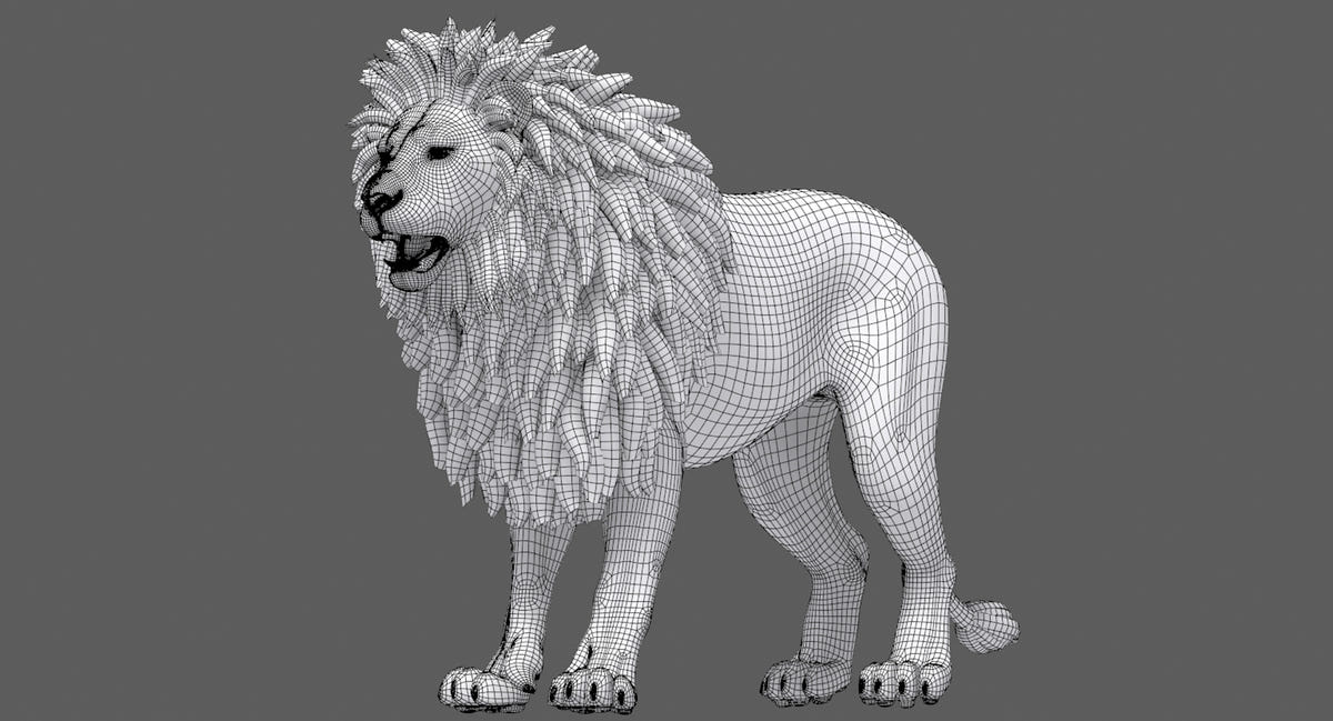 Big Cats 05 3D Model