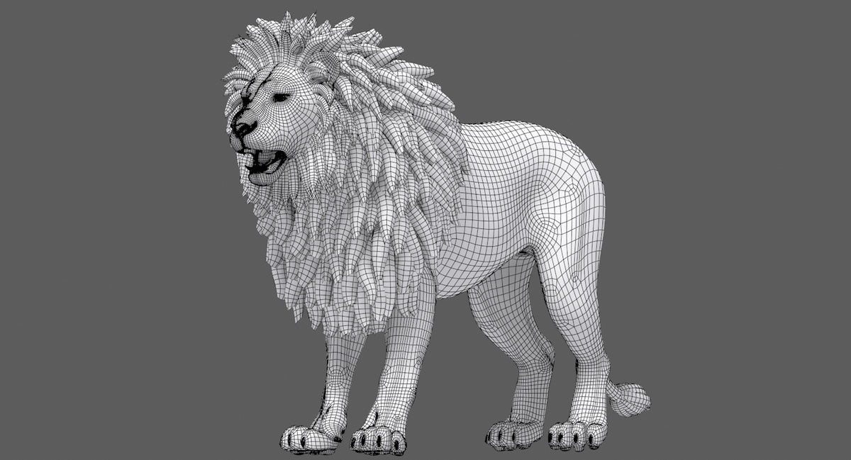 Big Cats 05 3D Model
