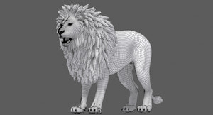 Big Cats 05 3D Model Thumbnail