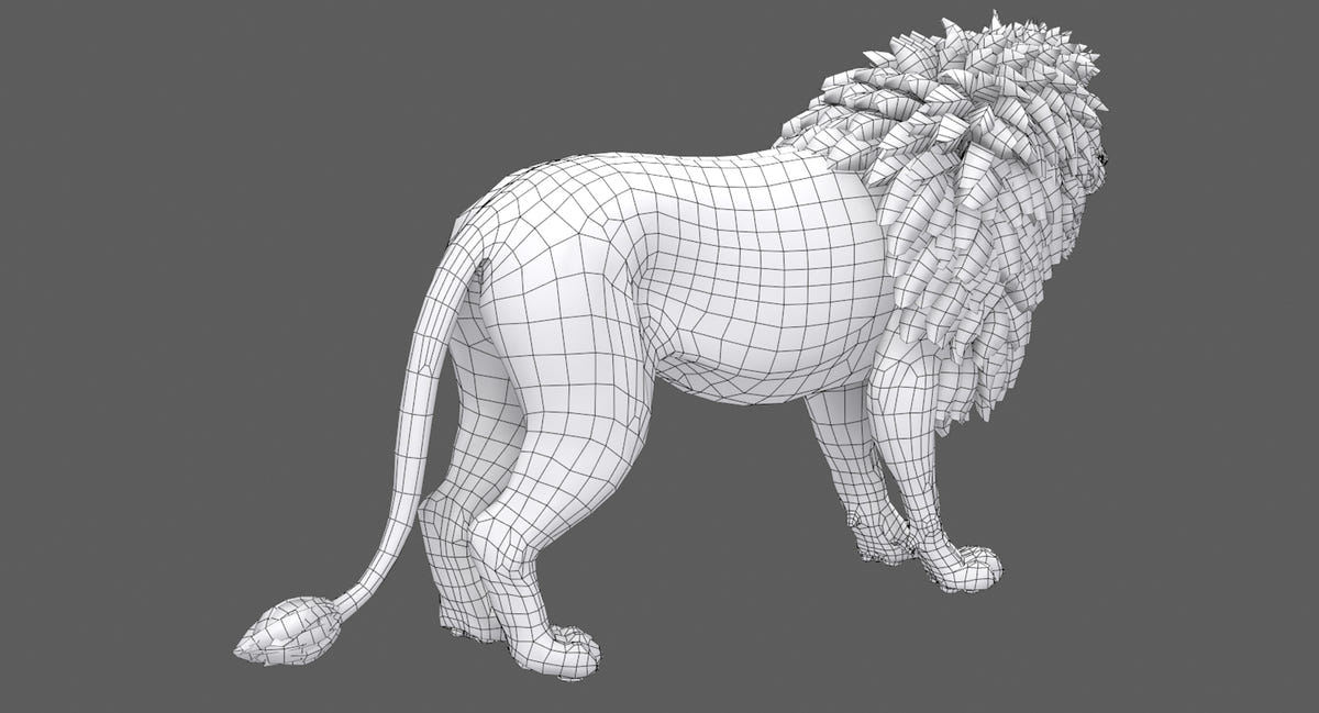 Big Cats 05 3D Model