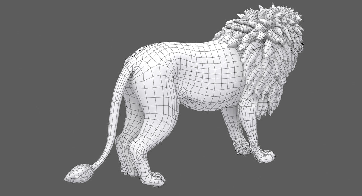 Big Cats 05 3D Model
