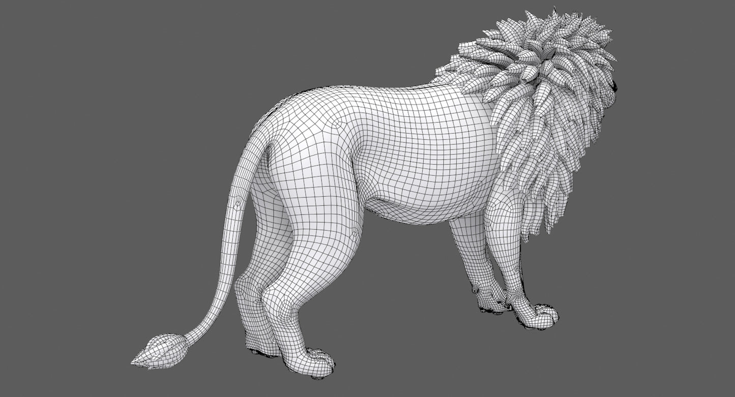 Big Cats 05 3D Model