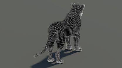 Lioness 3D Model