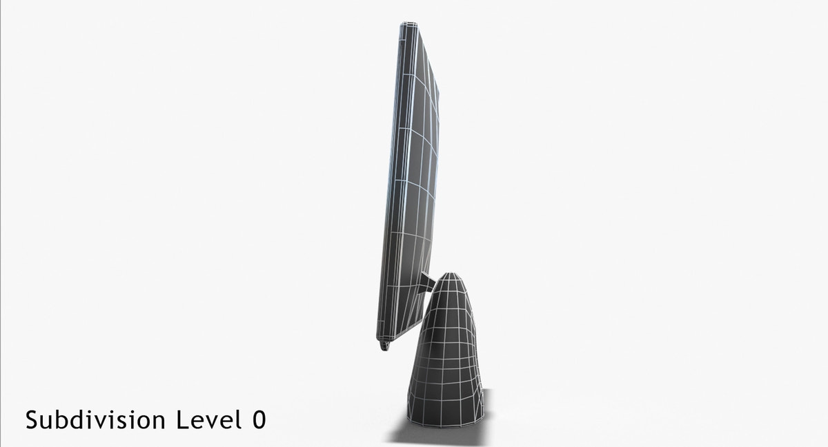 LG L1900R Monitor 3D Model - Free, Game-Ready