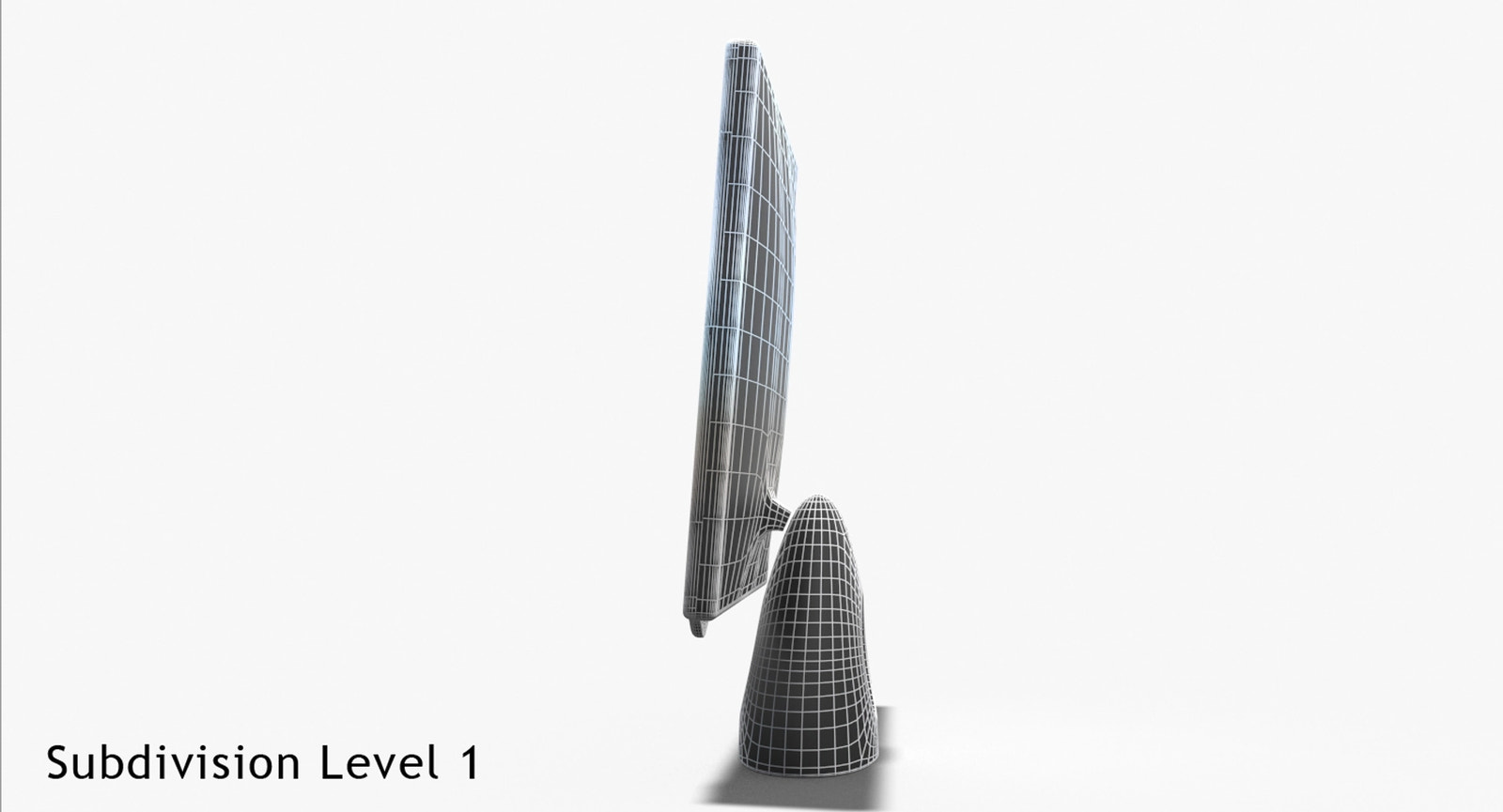 LG L1900R Monitor 3D Model - Free, Game-Ready