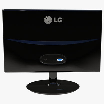 Black Computer 3D Model