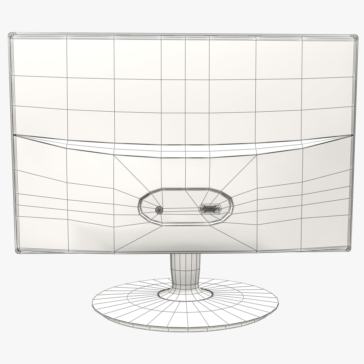 Black Computer 3D Model