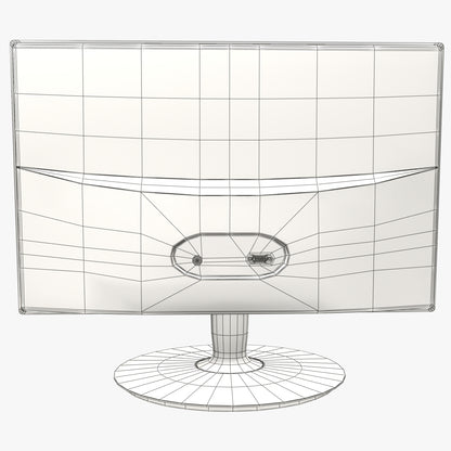 Black Computer 3D Model