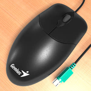 Black Computer 3D Model Thumbnail