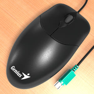 Black Computer 3D Model Thumbnail