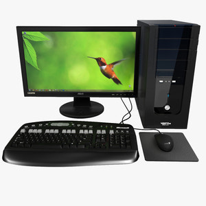 Personal Computer 3D Model Thumbnail