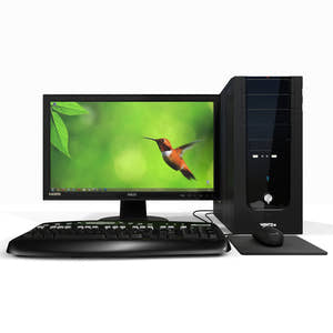 Personal Computer 3D Model Thumbnail
