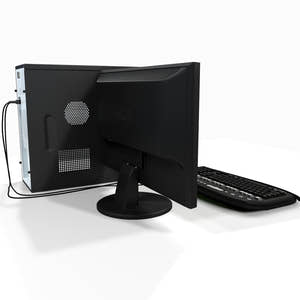 Personal Computer 3D Model for Download Thumbnail