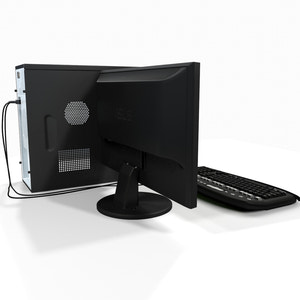 Personal Computer 3D Model for Download Thumbnail