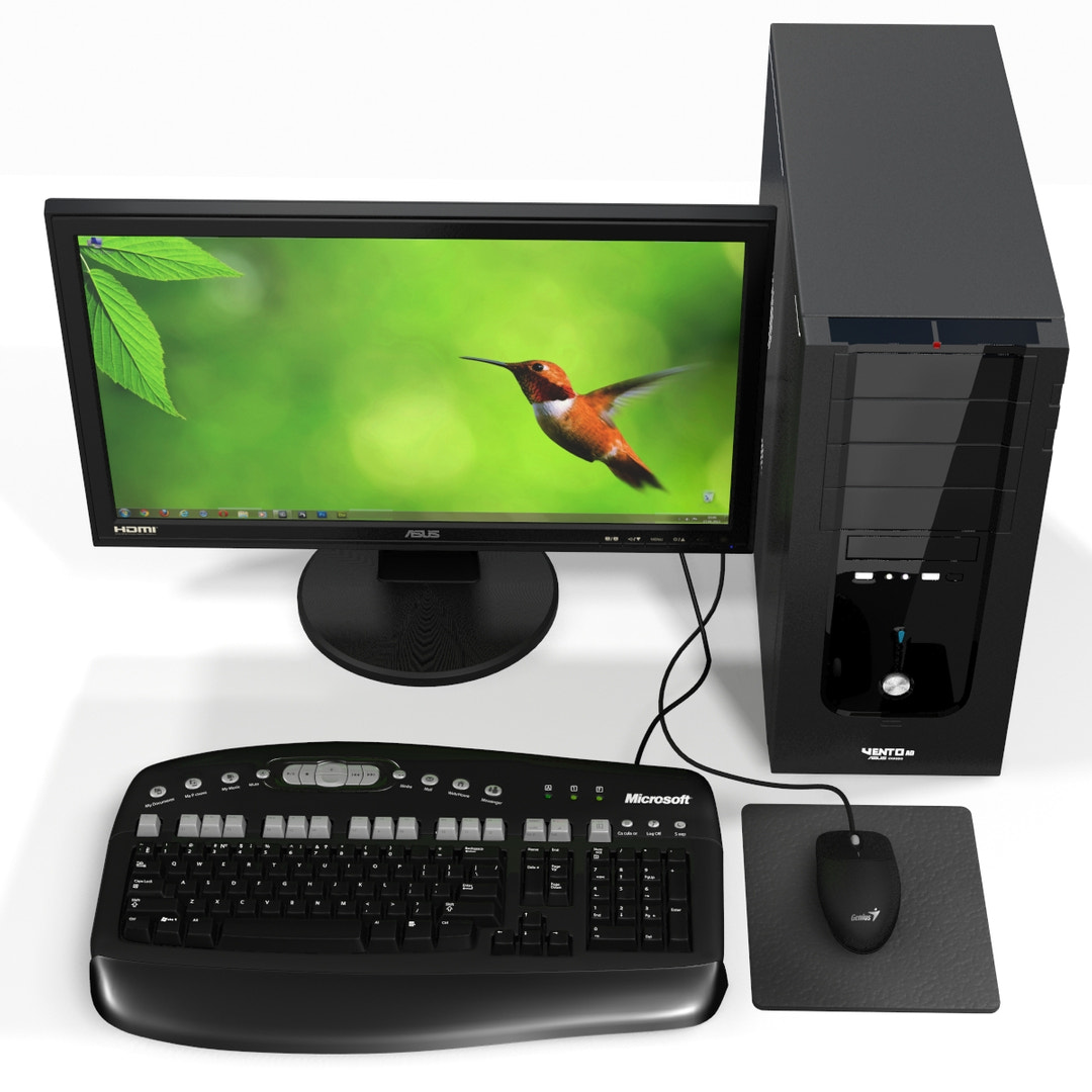 Personal Computer 3D Model for Download