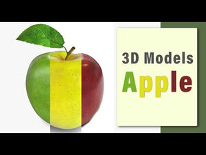 Apples Fruit 3D Models Thumbnail