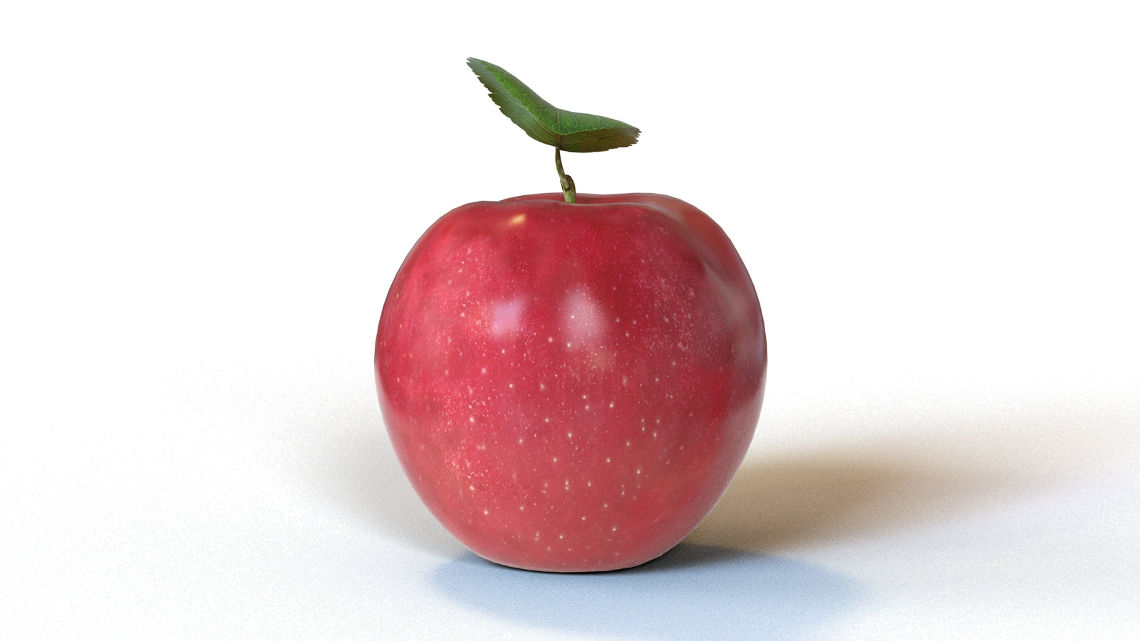 Red Apple 3D Model 360° view 1 frame 7