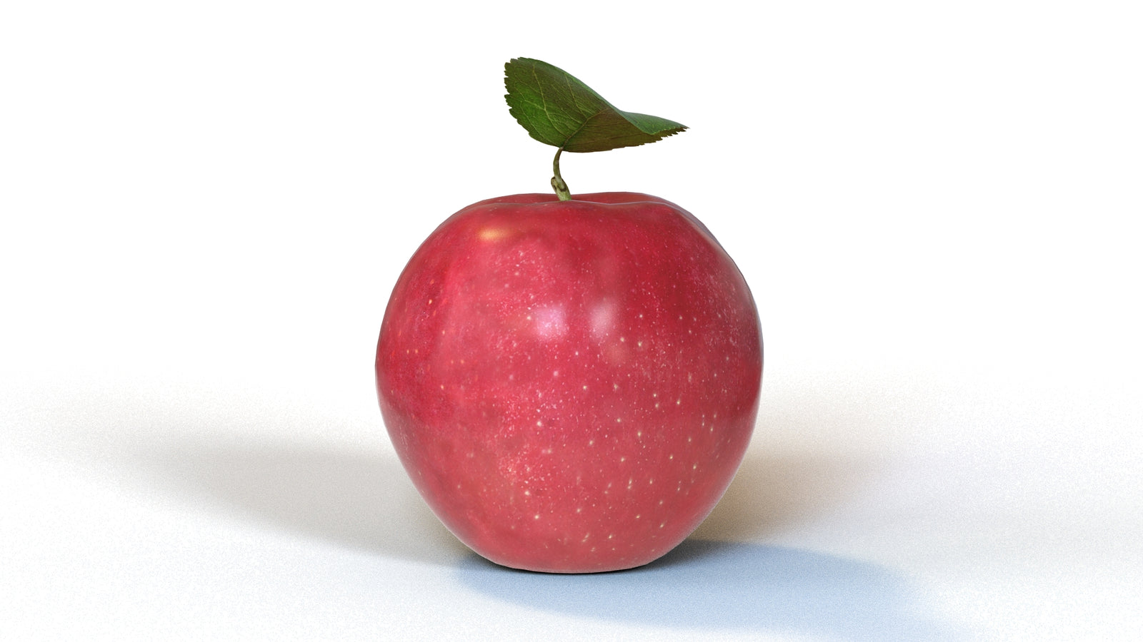 Red Apple 3D Model 360° view 1 frame 9