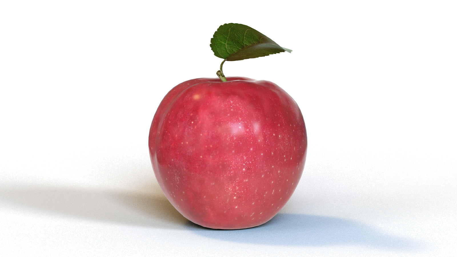 Red Apple 3D Model 360° view 1 frame 11