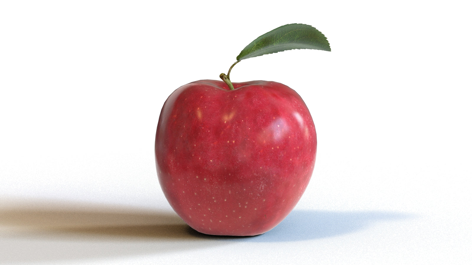 Red Apple 3D Model 360° view 1 frame 17