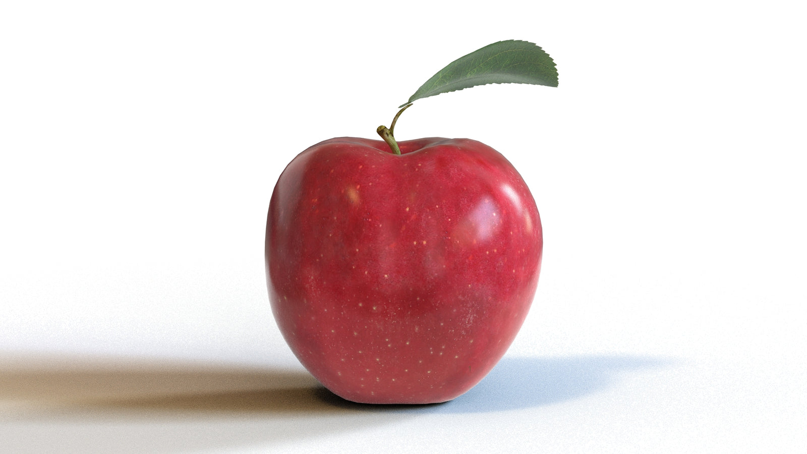Red Apple 3D Model 360° view 1 frame 18
