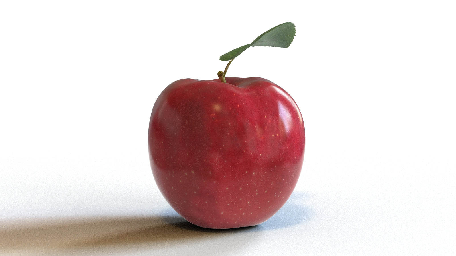 Red Apple 3D Model 360° view 1 frame 21