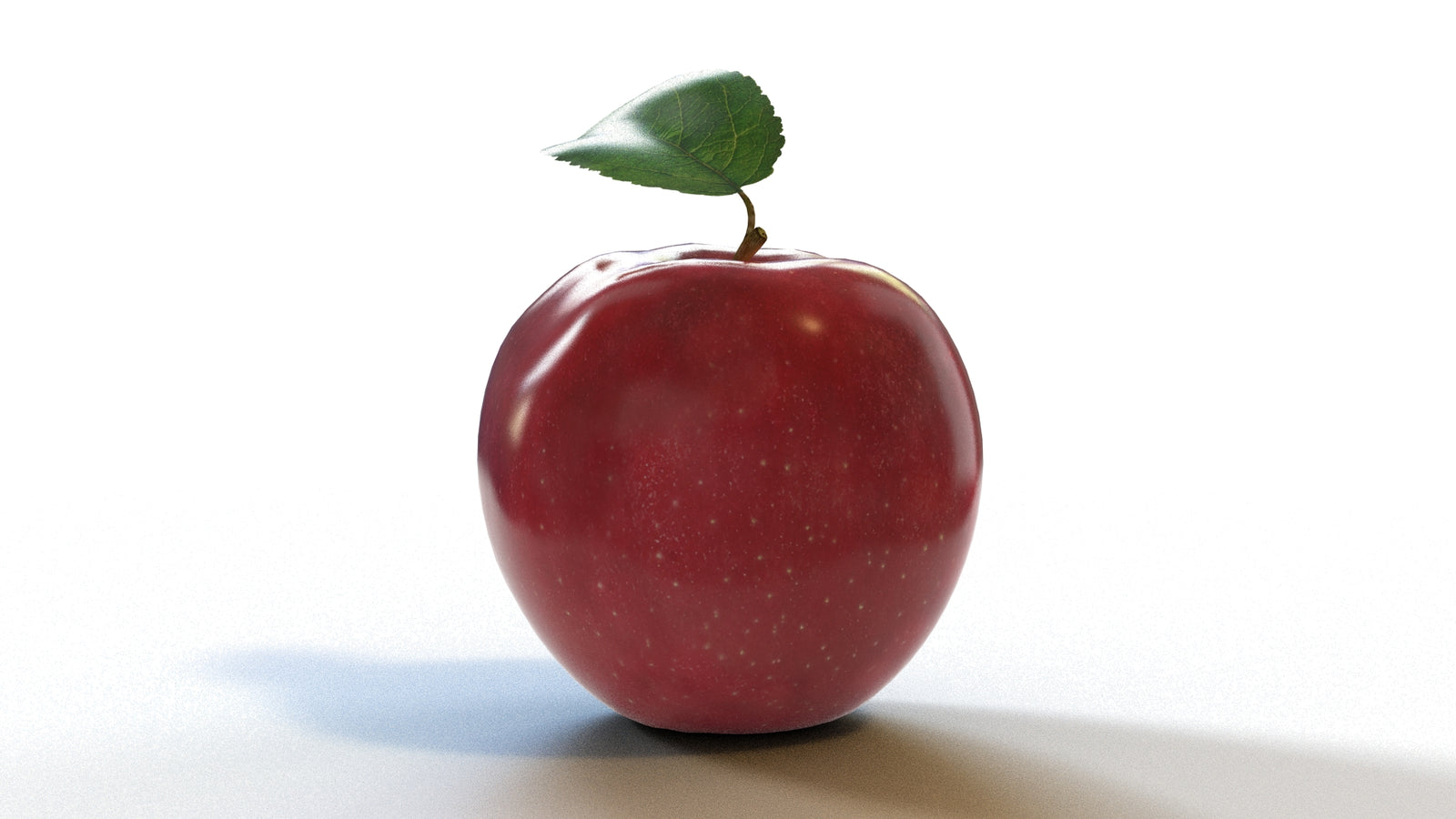 Red Apple 3D Model 360° view 1 frame 29