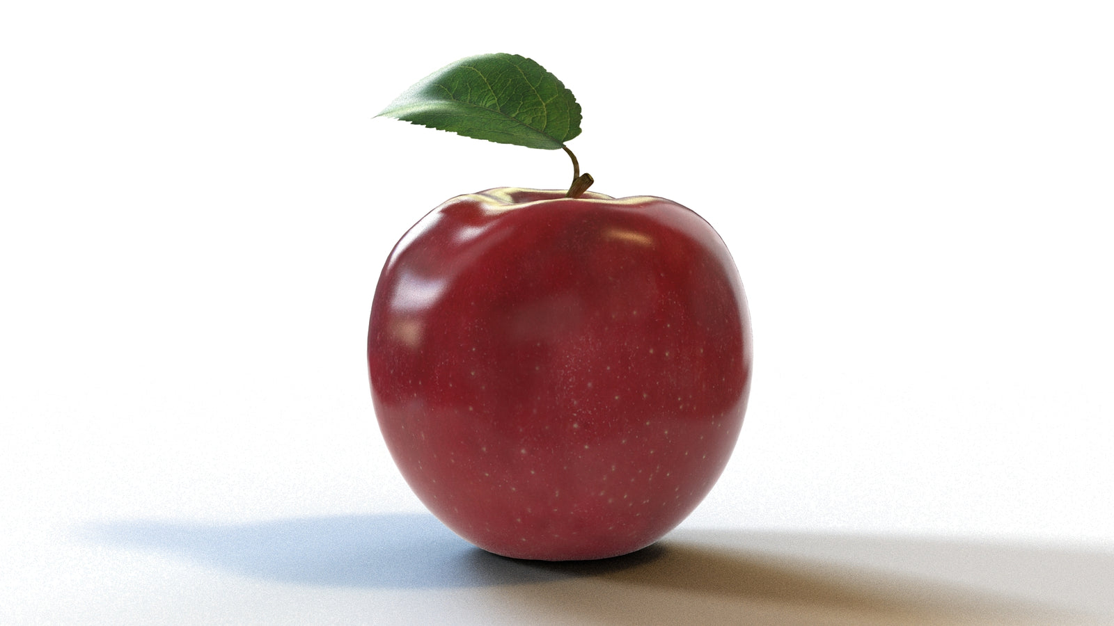 Red Apple 3D Model 360° view 1 frame 31