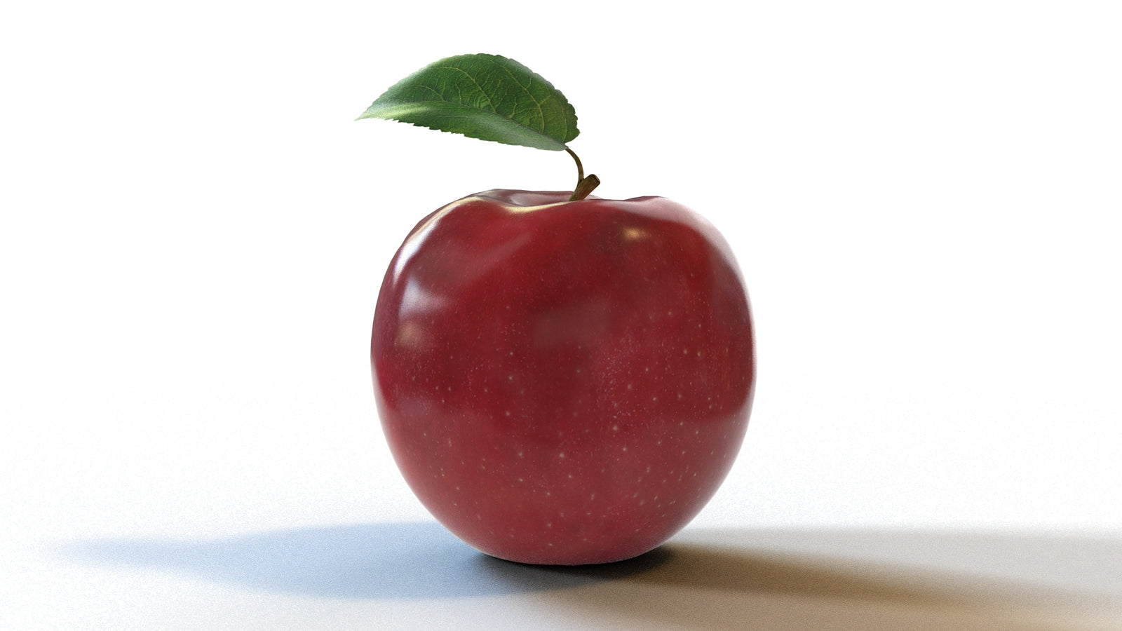 Red Apple 3D Model 360° view 1 frame 32