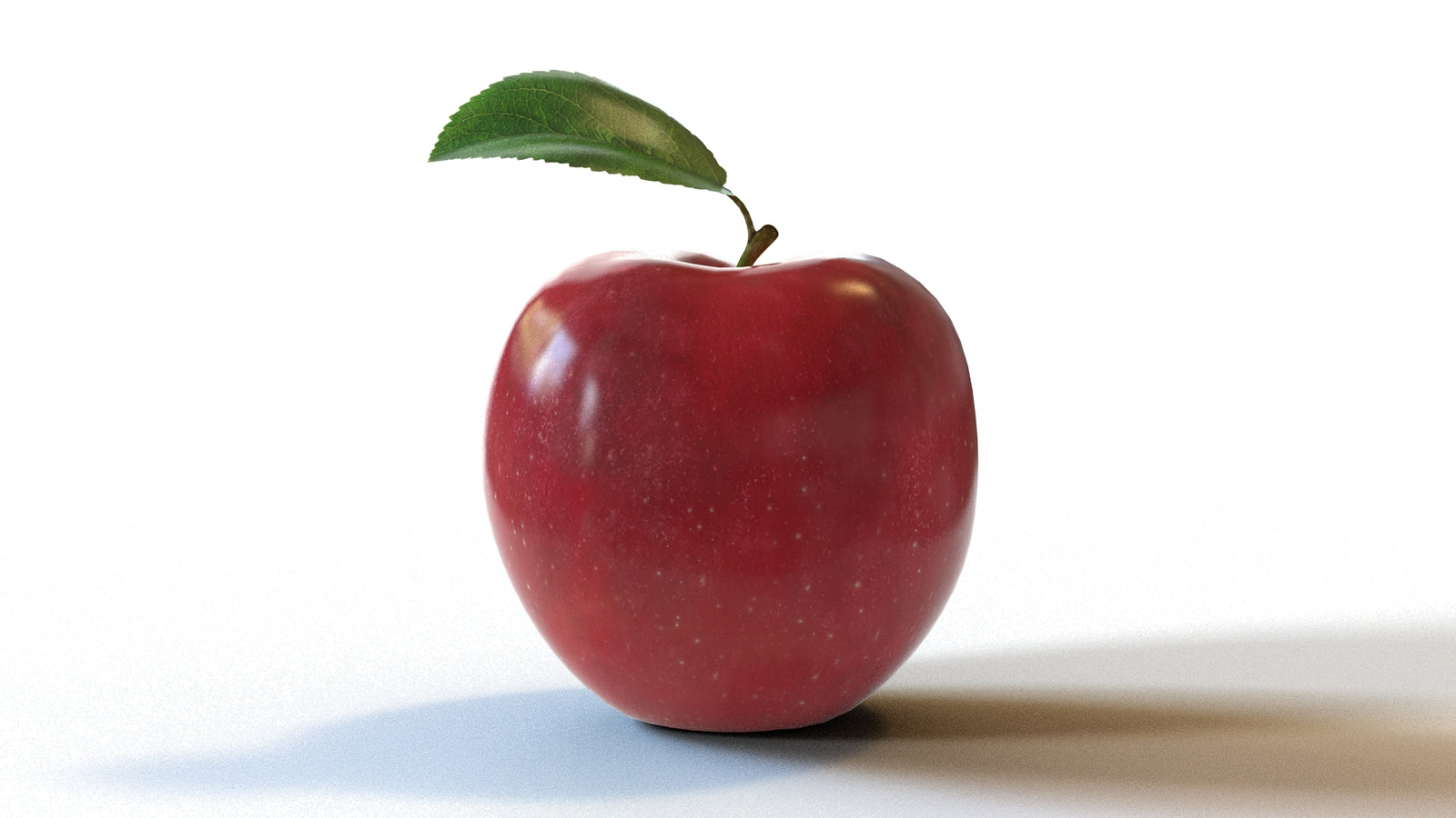 Red Apple 3D Model 360° view 1 frame 35