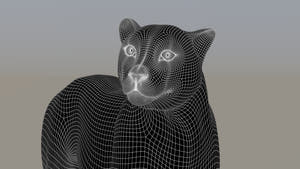 Rigged Cheetah 3D Model - Game-Ready Thumbnail
