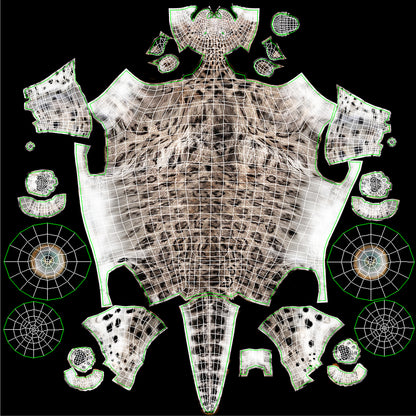 Snow Leopard 3D Model Animated