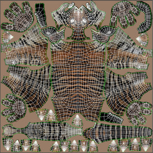 Big Cats Game-Ready 3D Model Bundle: Rigged and Animated Thumbnail