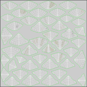 Great White Shark 3D Model Teeth UVs