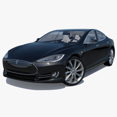 2014 Tesla Model S 3D Model