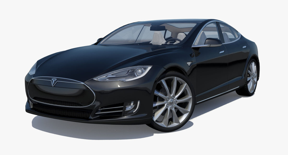 2014 Tesla Model S 3D Model for Download