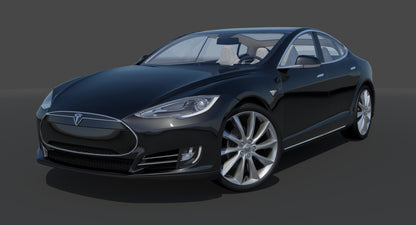 2014 Tesla Model S 3D Model for Download