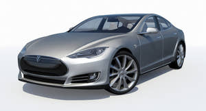 2014 Tesla Model S 3D Model for Download Thumbnail