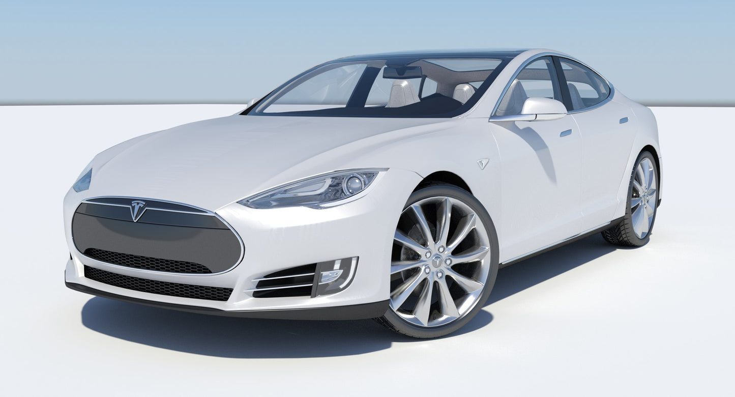 2014 Tesla Model S 3D Model for Download